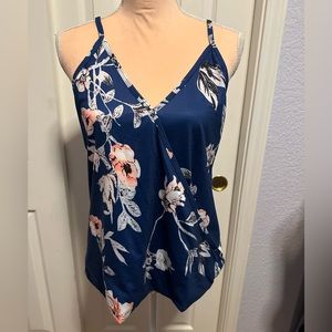 Summer V Neck Boho Floral Print Tank